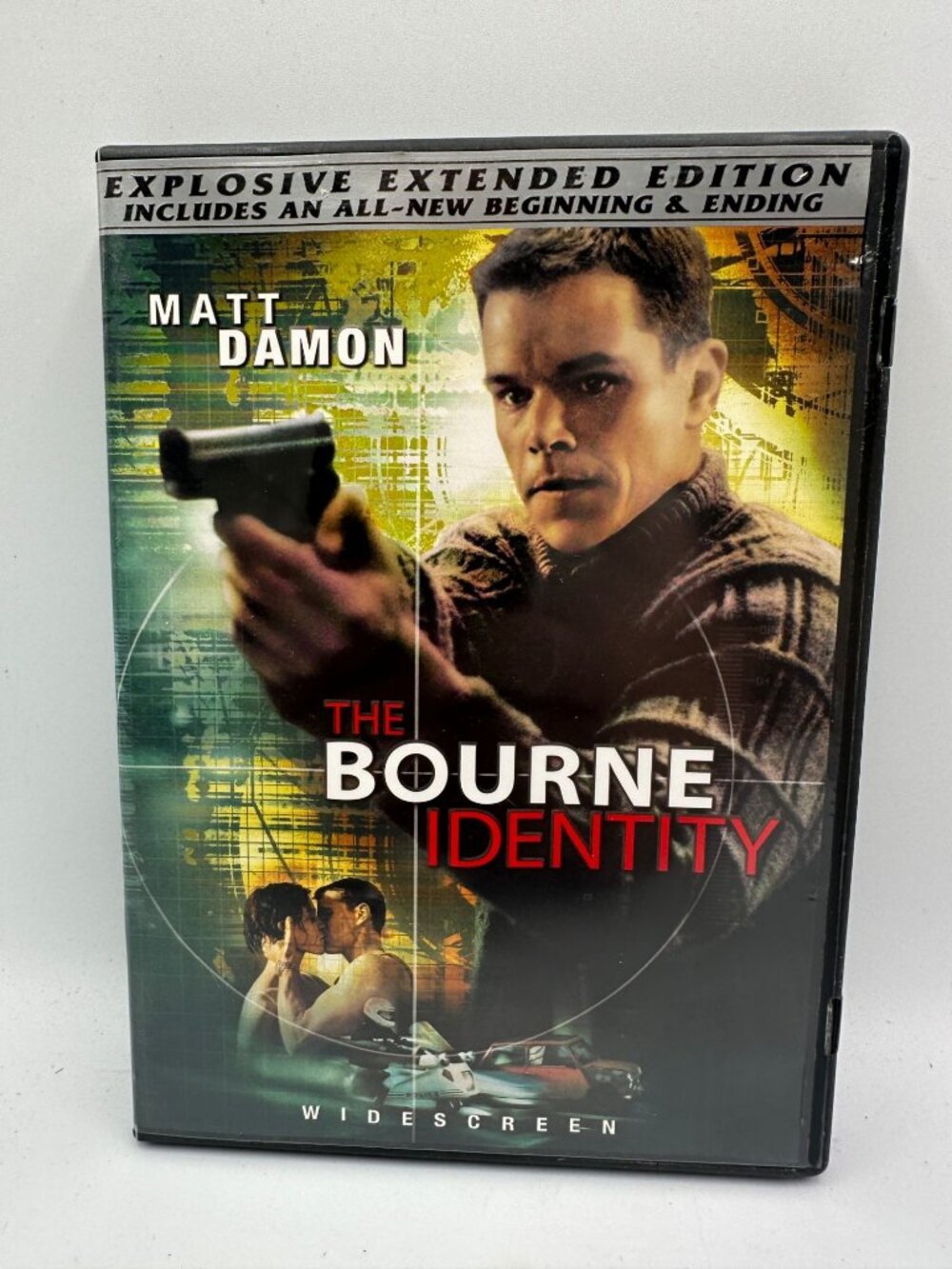 The Bourne Identity DVD Extended Edition Matt Damon Universal Widescreen PG13